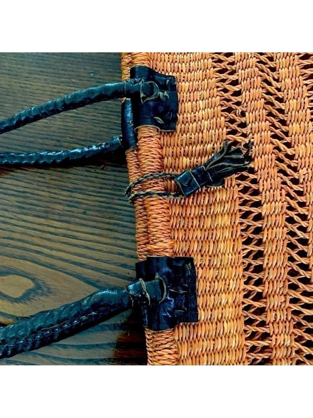 Wicker hand bag - Picture 7 of 11